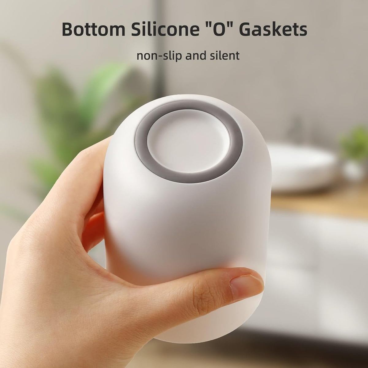 Hillcrest Bathware Matte White Plastic Bathroom Tumbler additional product photo